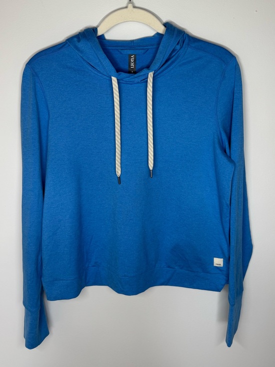 Vuori Tops - VUORI CLOTHING
HALO ESSENTIAL HOODIE- BALTIC HEATHER BLUE